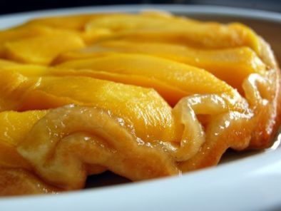 Recette Tarte tatin mangue & gingembre