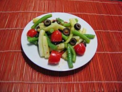 Recette Salade de haricots verts et jaunes