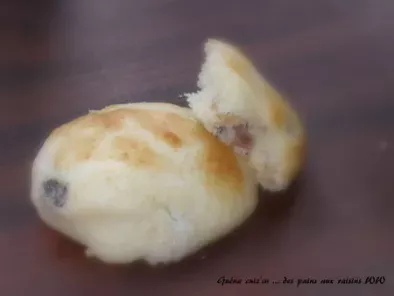 Recette Petits pains aux raisins ww