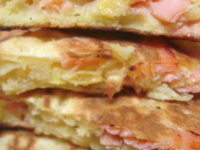 Recette Pancakes saumon fumé - maïs