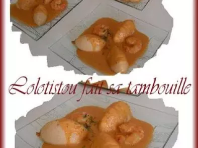 Recette Quenelles de poisson sauce langoustines avec coocki'in