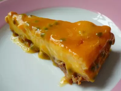 Recette Maracuja - cheesecake aux fruits de la passion