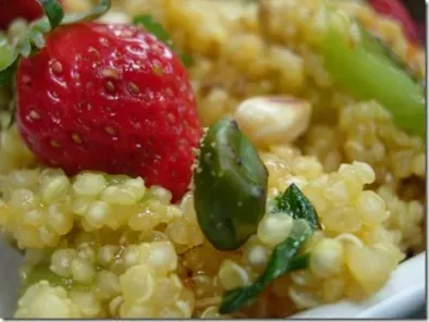 Recette Taboulé de quinoa vitaminé version sucrée aux fruits frais