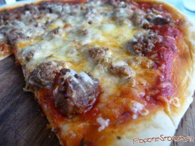 Recette Pizza bolognaise