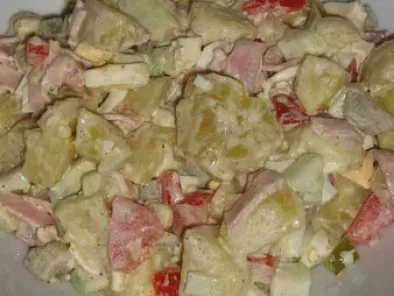 Recette Salade de pommes de terre autrement