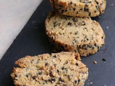 Recette Biscuits apéro gingembre-sésame