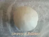 Etape 3 - Galettes Marocaine au lait Ribot dit : HARCHA farcie au fromage frais