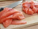 Etape 1 - Terrine de saumon au poireau & pique-nique d'un soir au Jardin anglais