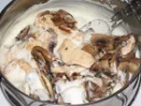 Etape 4 - Tourte feuilletée poulet champignons chez GAL