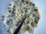 Etape 3 - Scone aux myrtilles avec crumble
