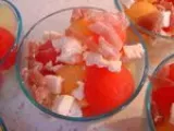 Etape 4 - Verrines de melon Pastèque