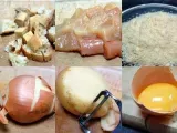 Etape 1 - Croquettes poulet & parmesan