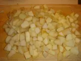 Etape 3 - Tarte aux pommes, poires, amandes et chocolat