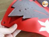 Etape 8 - Arbre de Noël au chocolat en 3D - Lékué
