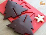 Etape 9 - Arbre de Noël au chocolat en 3D - Lékué