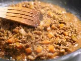 Etape 5 - Tagliatelles de courgettes à la sauce bolognaise