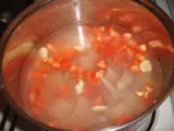 Etape 3 - Soupe de poisson rapide.