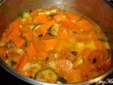 Etape 4 - A Thanksgiving's Recipe: soupe épicée au potiron