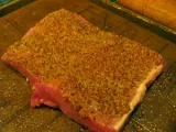 Etape 4 - Porc à la moutarde et chou rouge braisé aux poires et au gingembre