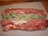 Etape 2 - Rôti de porc farci au parmesan et aux champignons