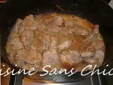 Etape 5 - Filet mignon de porc sauce moutarde
