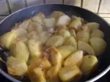 Etape 2 - Filet de truite rose aux pommes et ananas