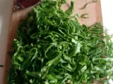 Etape 4 - Salade de quinoa à l'ail des ours et à l'oseille