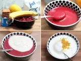 Etape 2 - Petits desserts au yaourt, coulis de fruits et Spéculoos