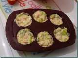 Etape 5 - Muffins légers poireau-surimi