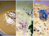Etape 1 - Cake persil, poulet & roquefort