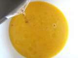 Etape 4 - Sorbet pêches et nectarines mix jaune et blanc