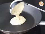 Etape 6 - Pancakes aux pépites de chocolat