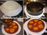 Etape 10 - Gâteau renversé aux oranges et épices.