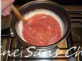 Etape 5 - Bavarois aux fraises sans cuisson sur spéculoos