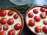 Etape 4 - Flan aux Tomates Cerises et Romarin