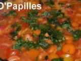 Etape 4 - Soupe aux carottes, tomates et basilic