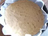 Etape 3 - Flan à la frangipane sur lit de biscuits