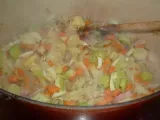Etape 2 - Dagmar's Bohnensuppe - La soupe aux haricots de Dagmar