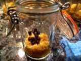Etape 4 - Verrine petit beurre, compote de poire, chantillly au chocolat