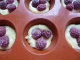 Etape 4 - Muffins à la framboise et noix de pécan