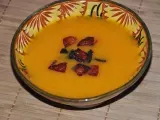 Etape 4 - Gaspacho de poivrons jaunes (IG bas)