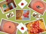 Etape 1 - Yaourts fraise, framboise et groseille