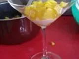 Etape 6 - Verrine mangues-oranges sous crumble croustillant