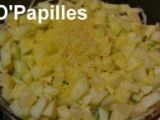 Etape 2 - Salade de chou blanc, pommes et poires