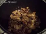 Etape 1 - Ravioles au bouillon et aux champignons