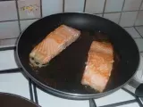 Etape 4 - Pavé de saumon et sa sauce aux fruits de mer
