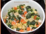 Etape 4 - Potage mouliné aux légumes