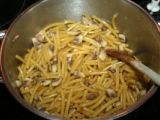 Etape 3 - Risotto de macaroni aux champignons et au fromage de chèvre