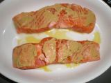 Etape 1 - Pavé de saumon en croûte de légumes