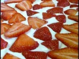 Etape 8 - Gâteau tiramisu aux fraises